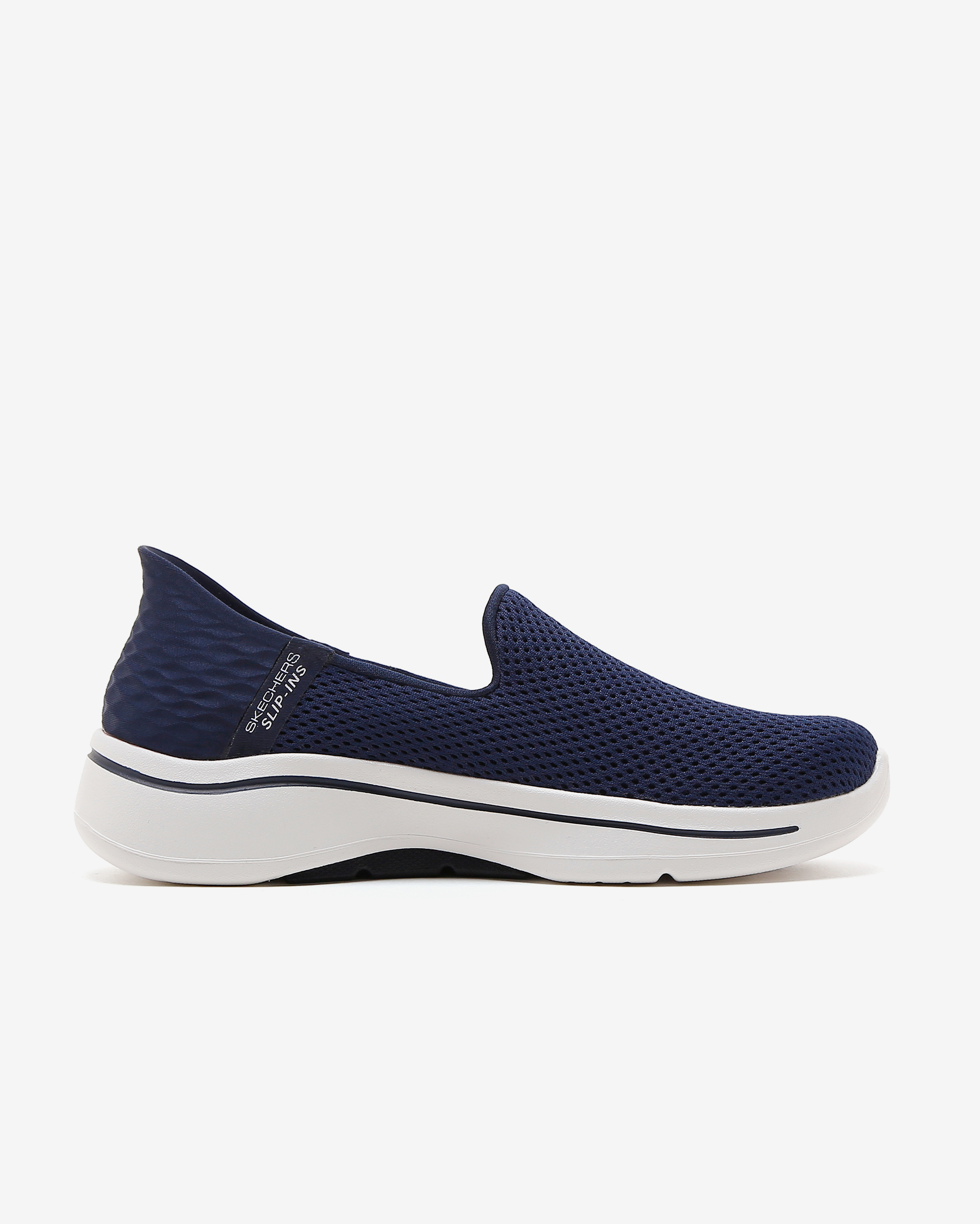 Navy blue deals skechers go walk